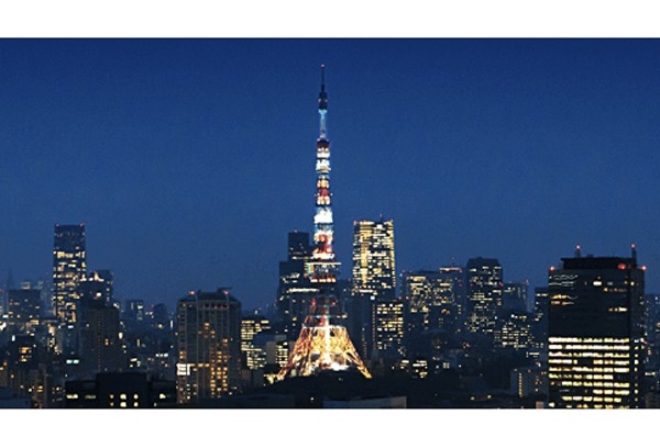 Tokyo Tower (view from the local 34th floor or equivalent) ※ 1