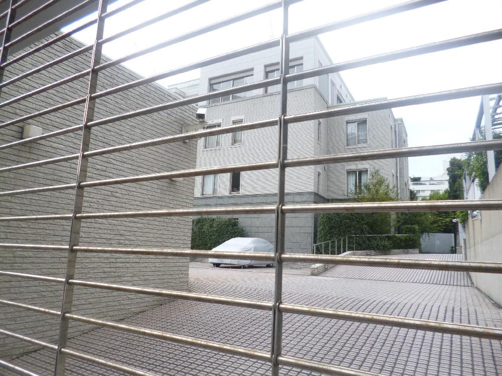 Parking lot. Common areas