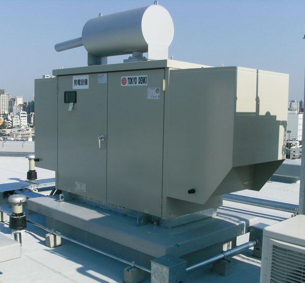 earthquake ・ Disaster-prevention measures.  [Emergency power generation equipment] Operates the emergency generator when it became a power outage, Elevator (one), Water supply and drainage pump, Tawapakingu, It will supply power to the disposer treatment tank. The stockpile fuel for emergency power generation equipment to ensure 1950L, The body responsible for the operation schedule of about 5 days. (Same specifications)