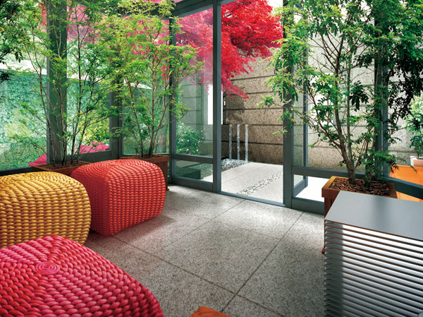 Buildings and facilities. Tea House Rendering