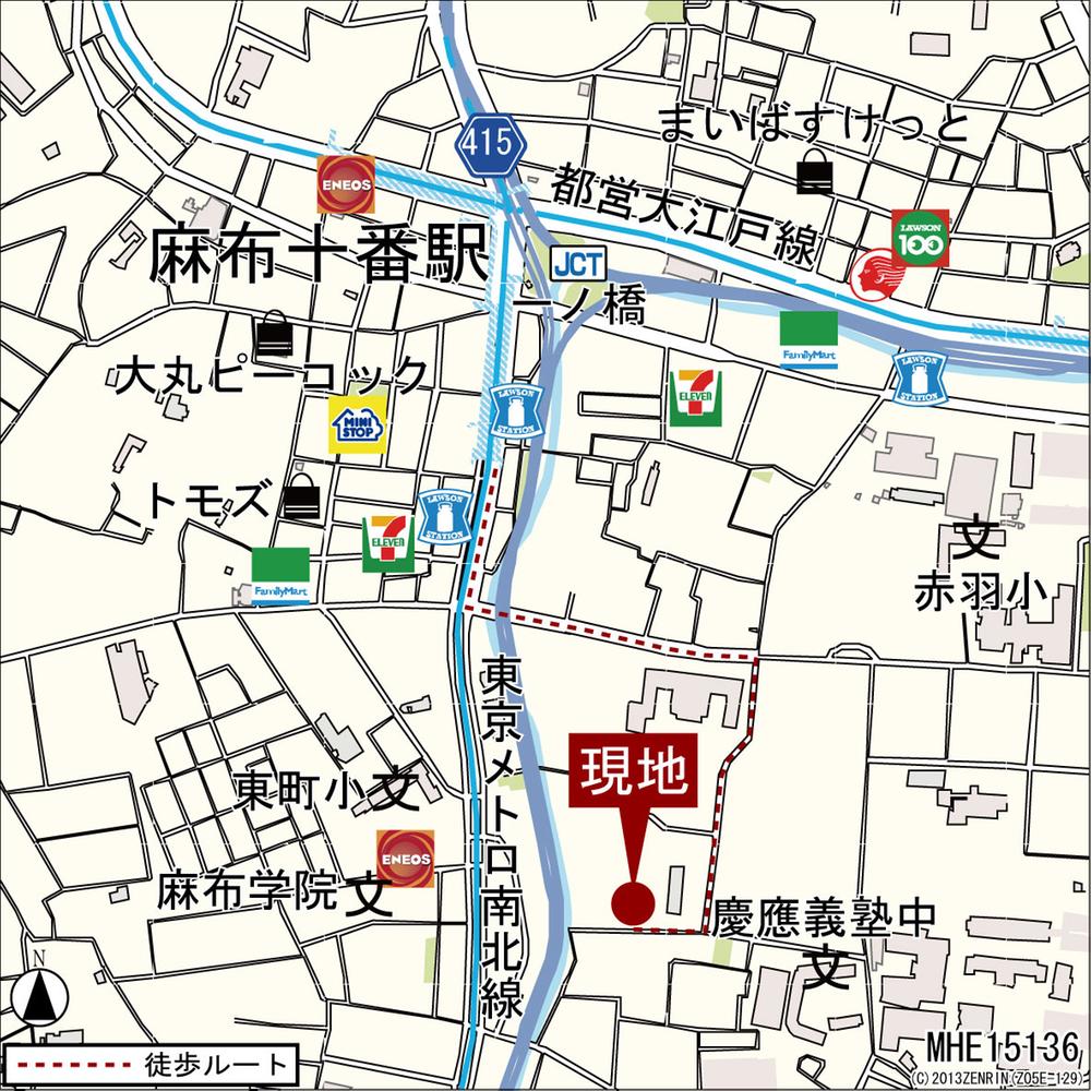 Local guide map