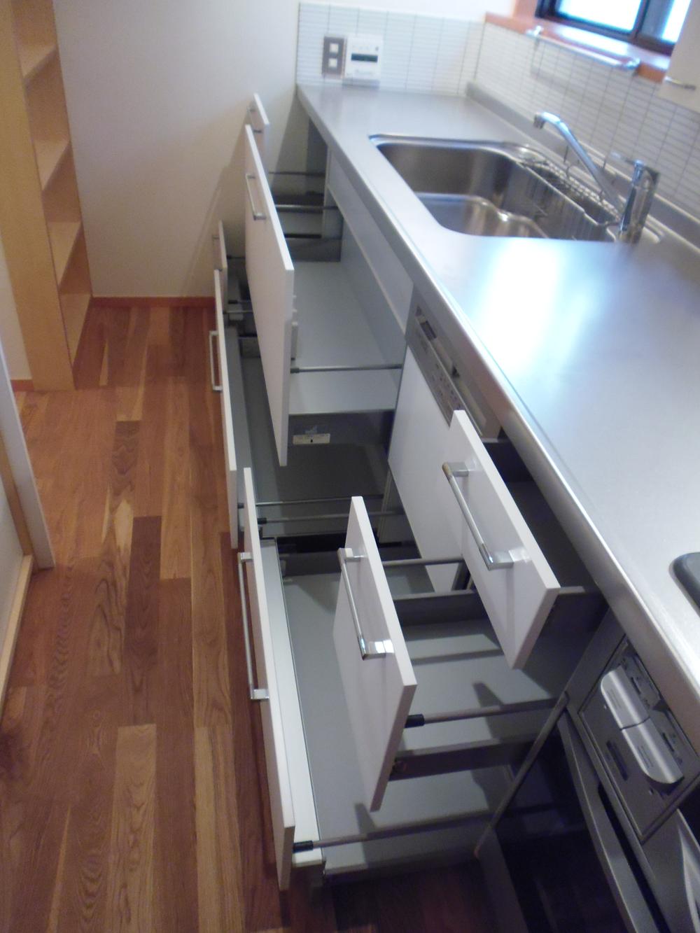 Receipt. Kitchen storage