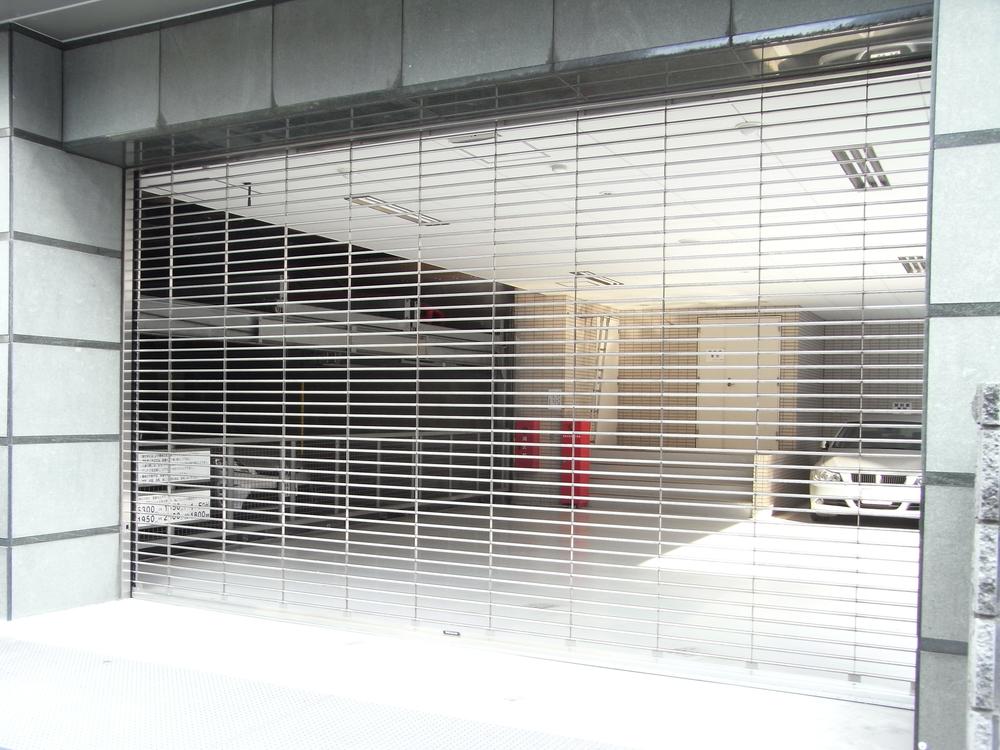 Parking lot. Common areas