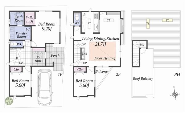 Floor plan B Building