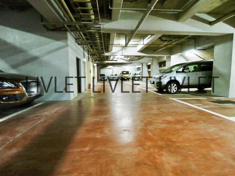 Parking lot. Common areas