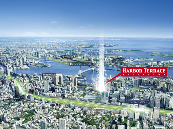 Local peripheral Aerial ※ Aerial photo of the web is, To those Shinagawa shooting east from Osaki Sanchome near the sky (November 2010), CG synthesis such as the local portion of the light ・ Is that where the processing. Also, Surrounding environment is slightly different from the actual may change in the future