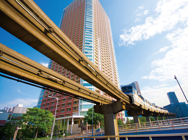 Surrounding environment. Shibaura Island neighborhood streets (a 5-minute walk / About 360m)