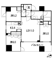 Floor: 3LDK, occupied area: 67.46 sq m, Price: 62,900,000 yen, now on sale