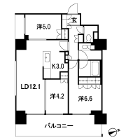 Floor: 3LDK, occupied area: 68.44 sq m, Price: 84,100,000 yen, now on sale