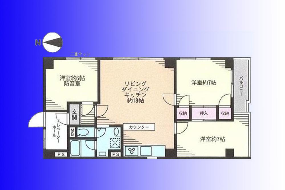 Floor plan.  ☆ The Tokimeki not Nora in floor plan ☆ For more details, please contact 0120-878-011.