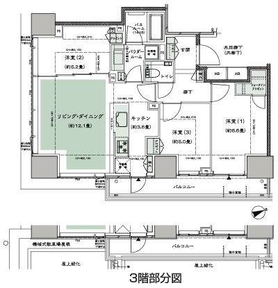 Floor: 3LD ・ K + WIC (walk-in closet), the occupied area: 70.39 sq m, Price: TBD