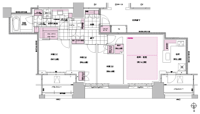 Floor: 3LDK + N + WIC, the occupied area: 92.57 sq m, Price: TBD