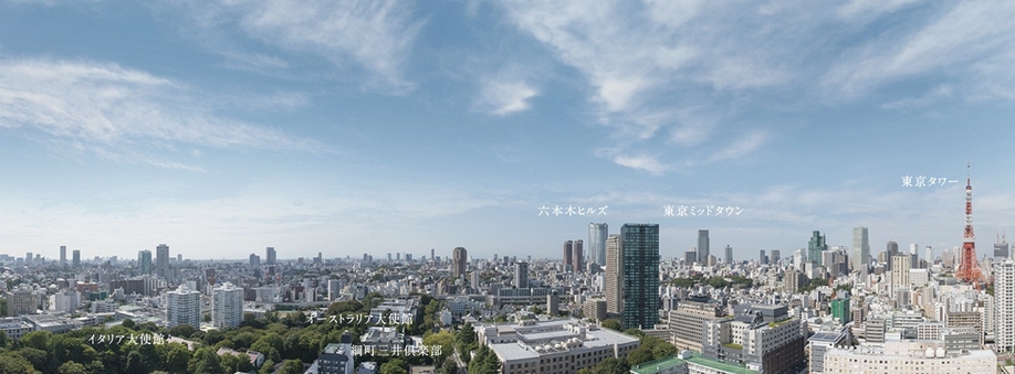 Local ground 75m actually a somewhat different in those subjected to some CG work to view photos from the (24th floor or equivalent) (October 2012 shooting). It should be noted, View ・ There is a possibility that environmental change, It is not intended to be guaranteed over future. Vista rank ・ It depends on the dwelling unit