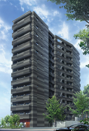 Buildings and facilities. Shape in consideration of the temples and shrines scattered around. Custom color tile Ya, Color scheme has been dropped saturation, Such as choosing a Japanese style material close to the comb argument, It measures the harmony to the surroundings.  ※ Exterior - Rendering