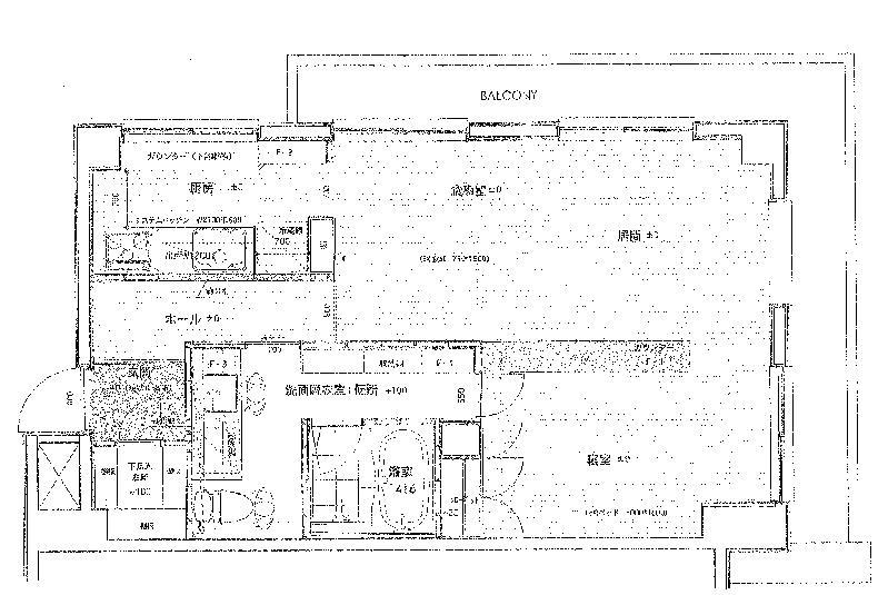 Floor plan. 1LDK, Price 35 million yen, Occupied area 50.12 sq m , Balcony area 13.3 sq m