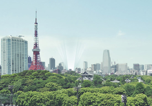 Surrounding environment. Toward the south, It reflected the green of the Royal Netherlands Embassy in front of the eye, Spread the Tokyo Tower of the panorama to its destination. (Local 18th floor equivalent than shooting the Tokyo Tower district (11 May 2012) is actually the one that was subjected to a CG processing to the view photo slightly different.  ※ Dwelling unit of orientation ・ View depends on the rank. This display is Tokyo Tower of the landscape from the sale dwelling unit does not guarantee that the look in the future. )