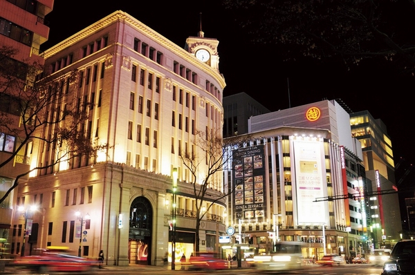 Ginza 4-chome intersection (about 2800m)