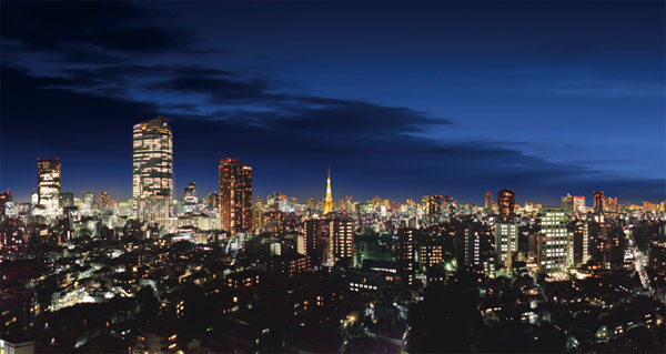 Surrounding environment. View (view from the 24th floor local equivalent, September 2011 shooting)