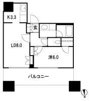 Floor: 1LDK + WIC, the occupied area: 40.62 sq m, Price: 44,780,000 yen, now on sale