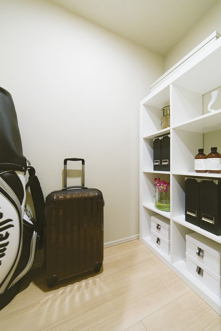 About 1.3 tatami closet, which is provided in the hallway