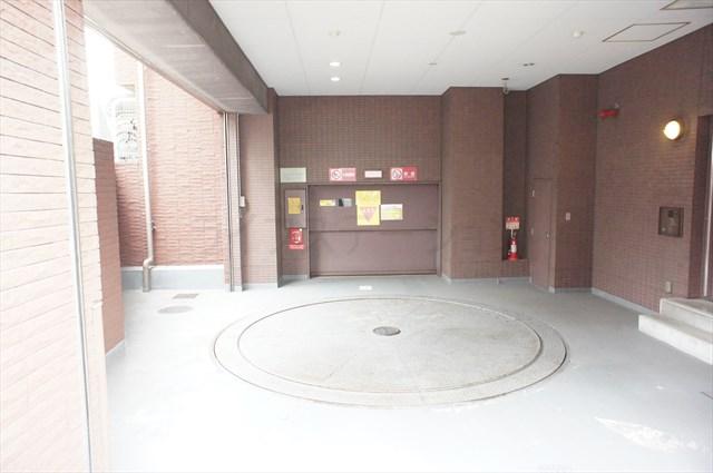 Parking lot. Common areas