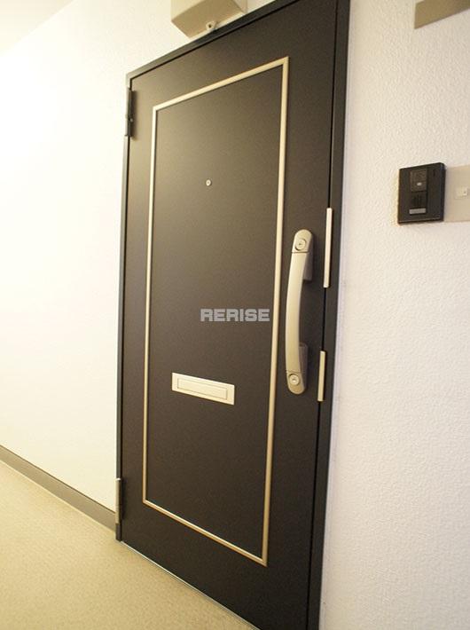 Entrance. It exchanged at the entrance door also previous repair