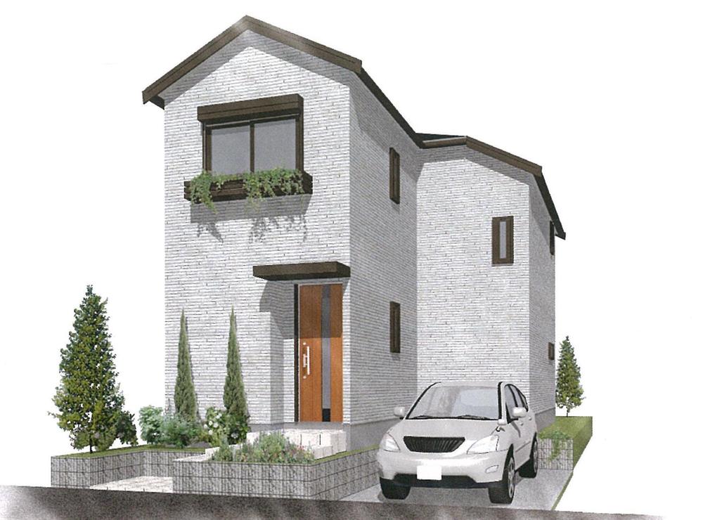 Building plan example (Perth ・ appearance). NO.4 reference plan