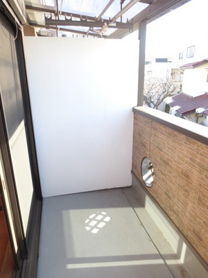 Balcony. Balcony wide