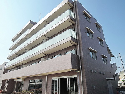 Building appearance. New construction appearance