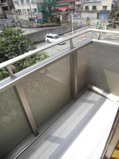 Balcony. Since the southwest angle room ventilation good