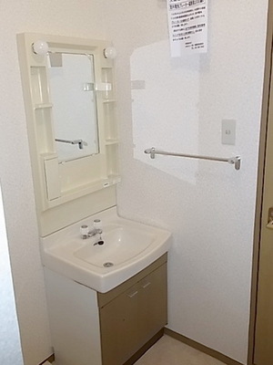 Washroom. Wash basin