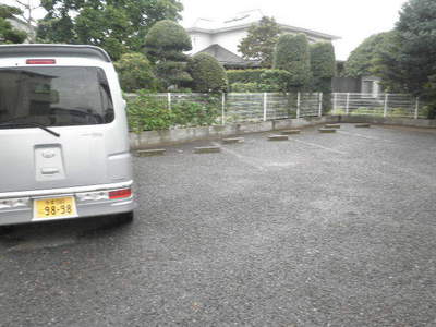 Parking lot. On-site parking complete