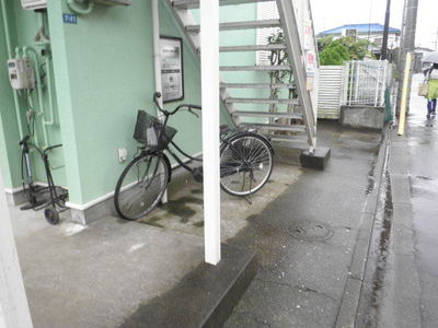 Other common areas. Bicycle parking space