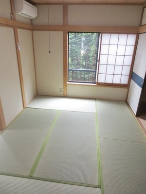 Other room space. It is a photograph of the room