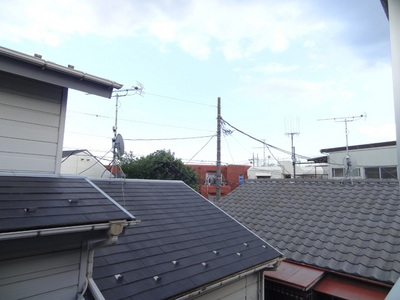 View. The view from the balcony