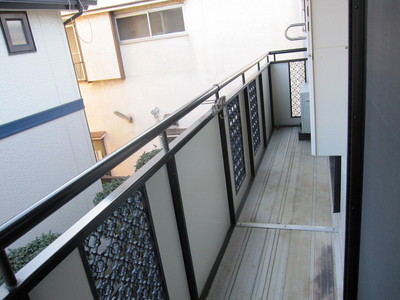 View. Spacious balcony