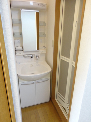 Washroom. Convenient wash basin