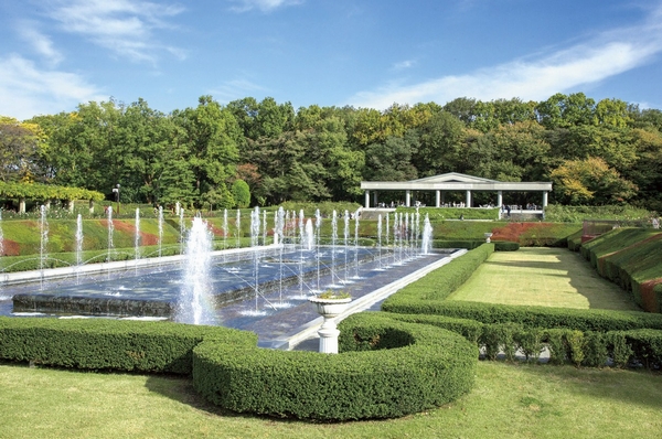 Jindai Botanical Park (about 2070m ・ About 11 minutes by bicycle). "It's is not hesitate to go to a large park is the charm of this place."