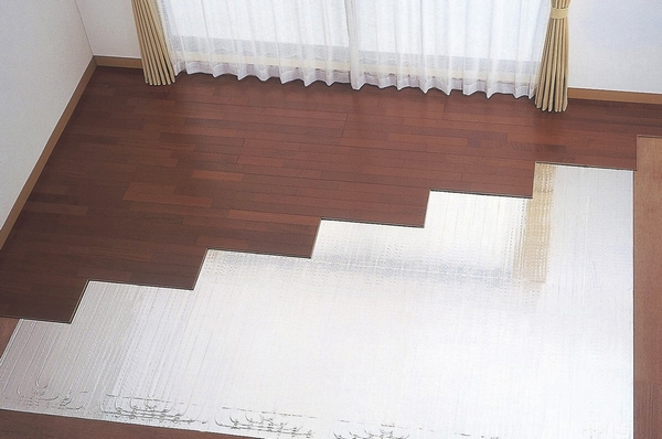 Clean and install a floor heating to achieve a comfortable indoor environment (same specifications)
