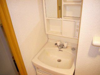 Washroom. Independent wash basin