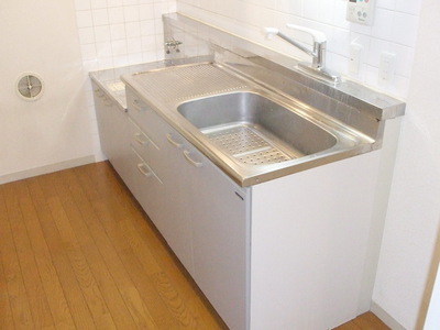 Kitchen. Wide independent kitchen