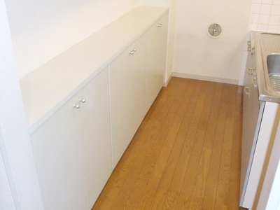 Other. Storage of kitchen back