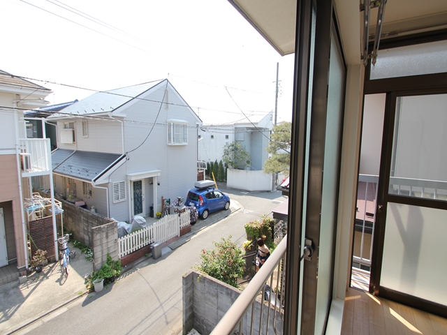 View. From the south side of the window