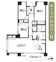 Floor: 3LDK, occupied area: 81.13 sq m, Price: TBD