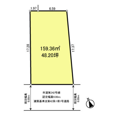 Compartment figure. Topographic map