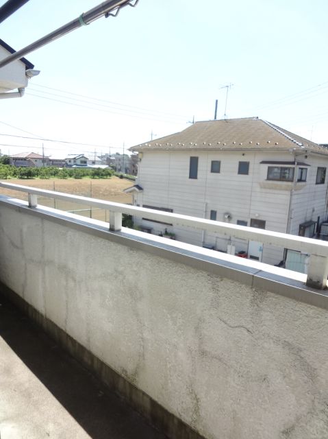 Balcony. Facing south in sunny