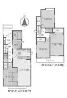 Floor plan. 46,300,000 yen, 4LDK, Land area 124.97 sq m , Building area 93.57 sq m