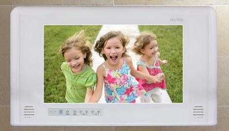 Other Equipment. Large bathroom TV comes with. Bath time while watching TV.