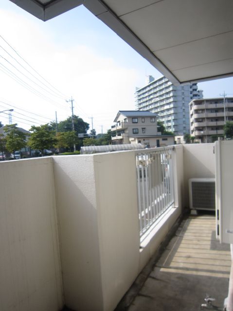 Balcony. Bright veranda.