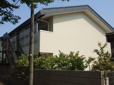 Building appearance. South-facing sunny